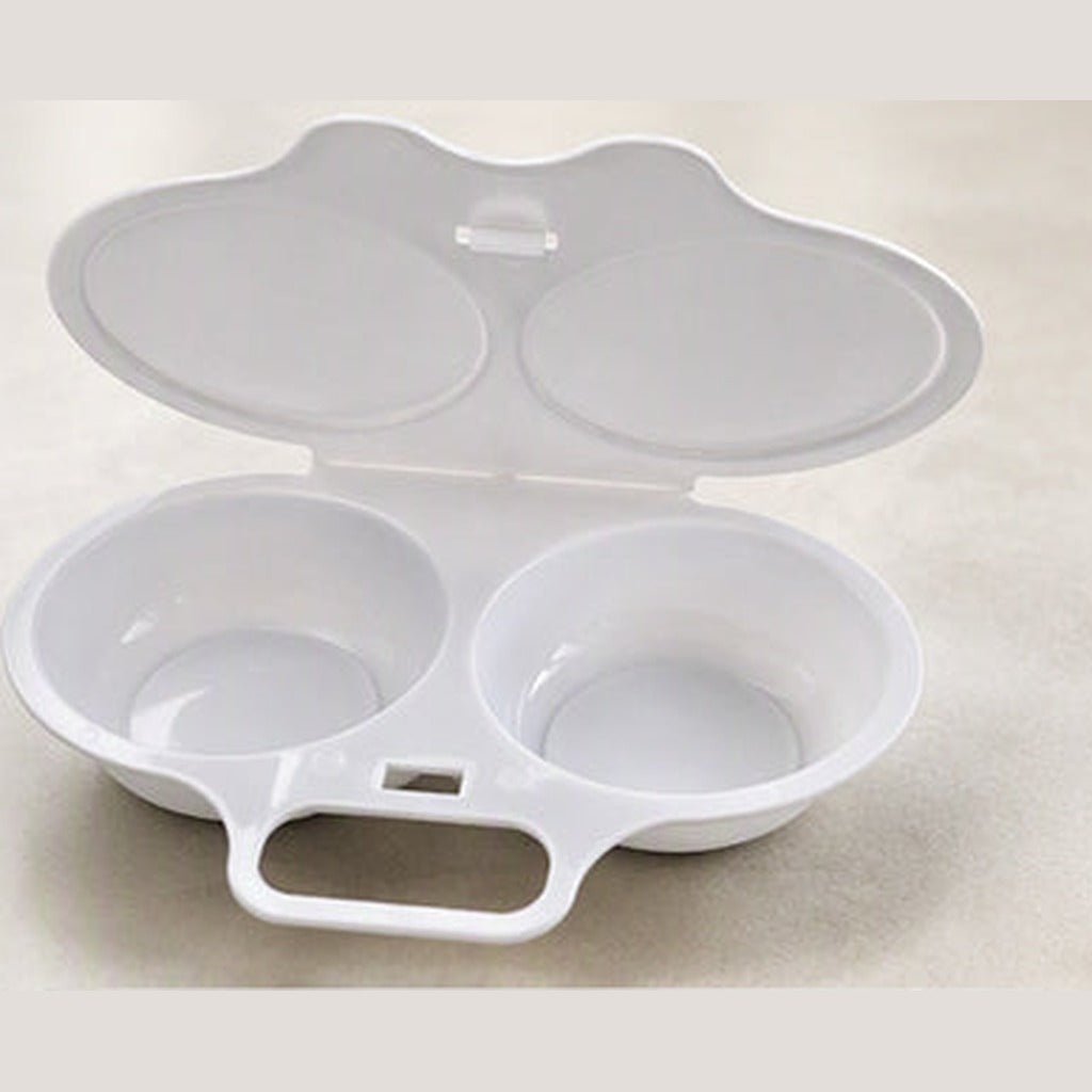 EggQuick dual cavity microwave egg cooker