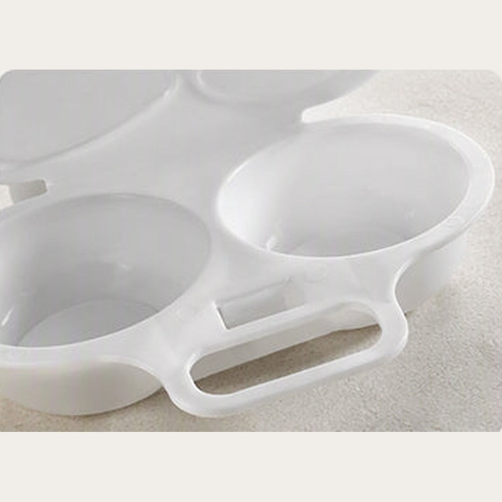 EggQuick dual cavity microwave egg cooker