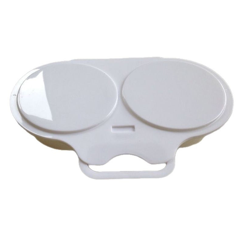 EggQuick dual cavity microwave egg cooker with lid